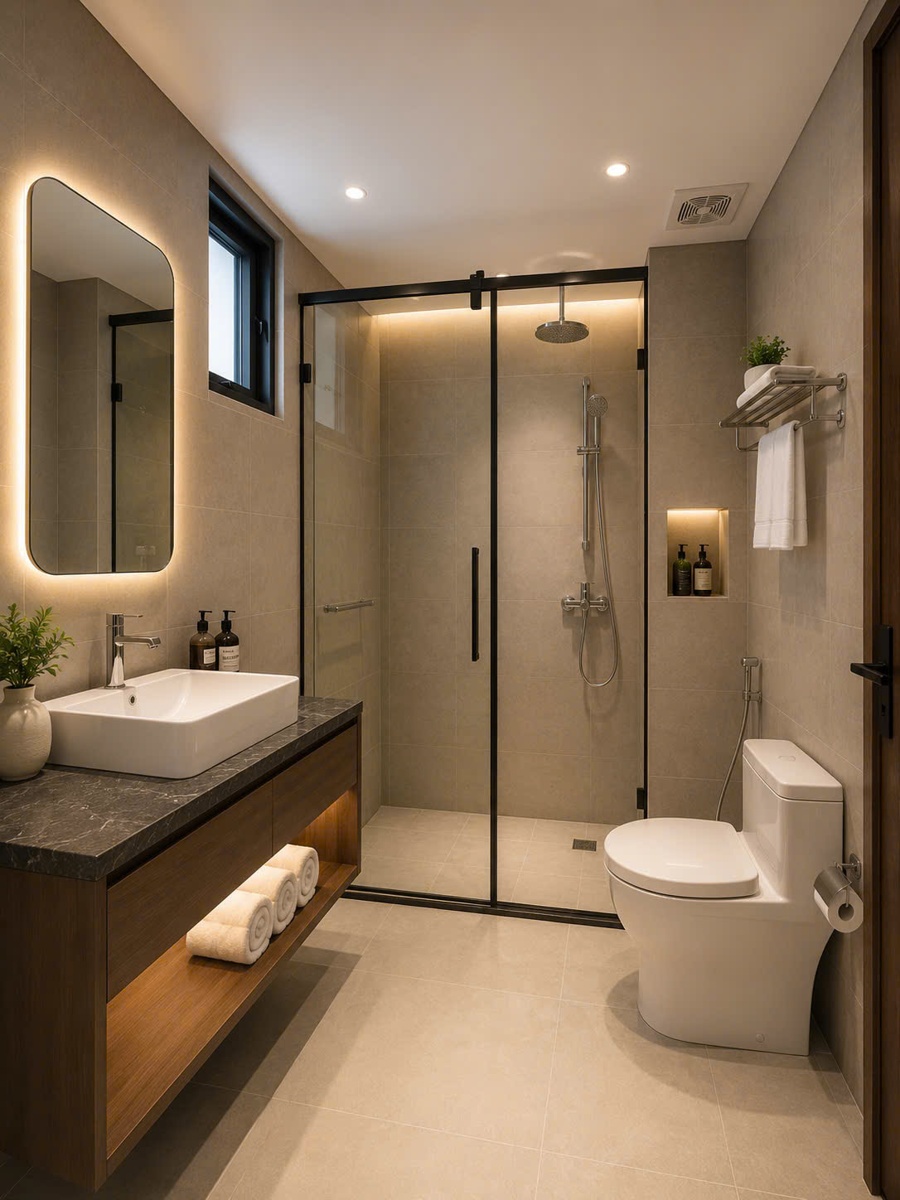 privilege's bathroom
