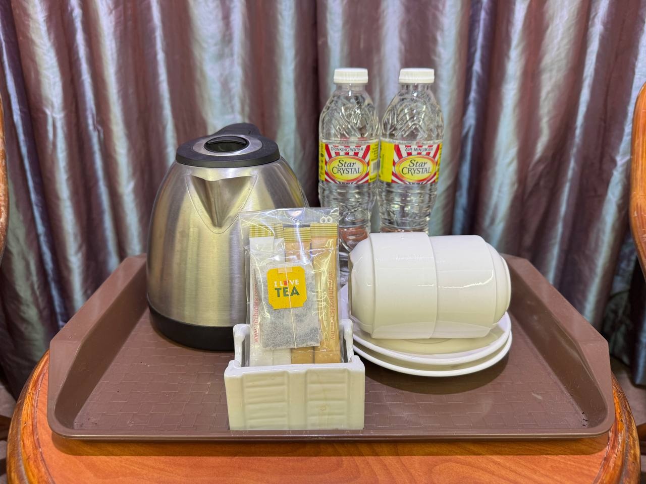 Coffee and tea making facilities
